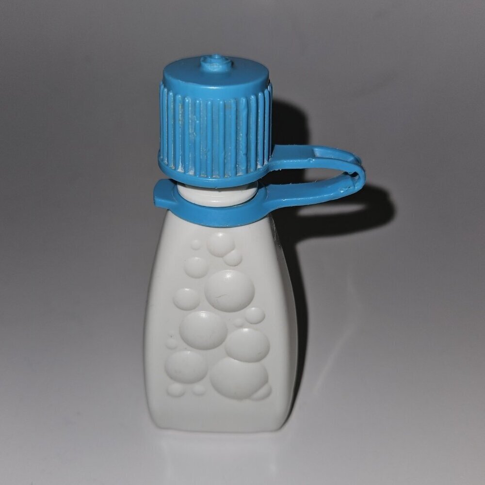 VTG Fisher Price Fun With Food White Soap Bottle Blue Lid Replacement